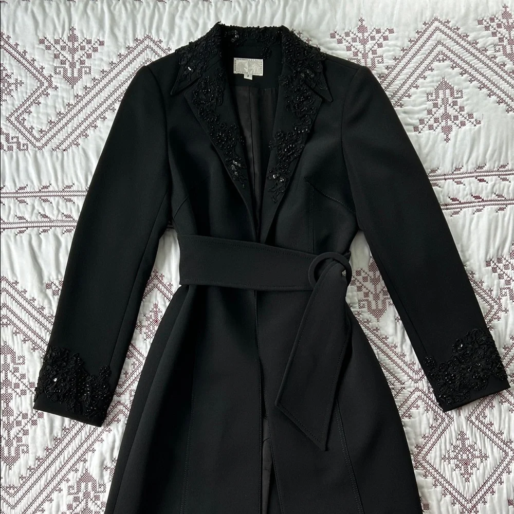 Alberto Makali Black Embellished Jacket - Picture 1 of 12